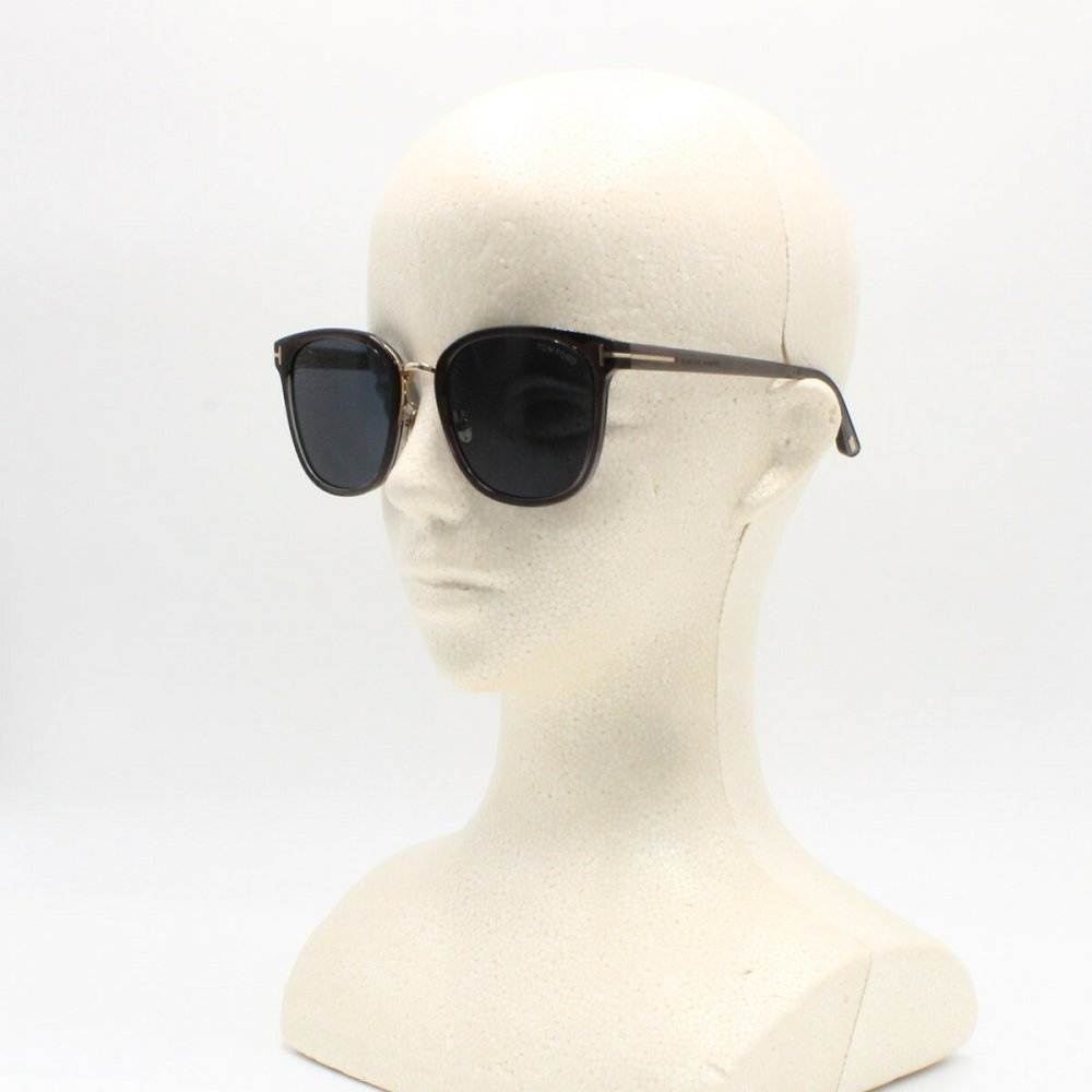 トムフォード TOM FORD サングラス UVカット FT0968-K/S 20A 56 メアジアンフィット アイウェア ウェリントン メンズ レディース グレー(クリア)