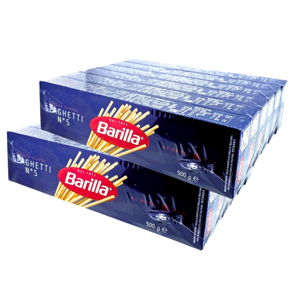 barilla スパゲッティ500g×12箱 No.5 (1.8mm)  6箱×2点 まとめ買い