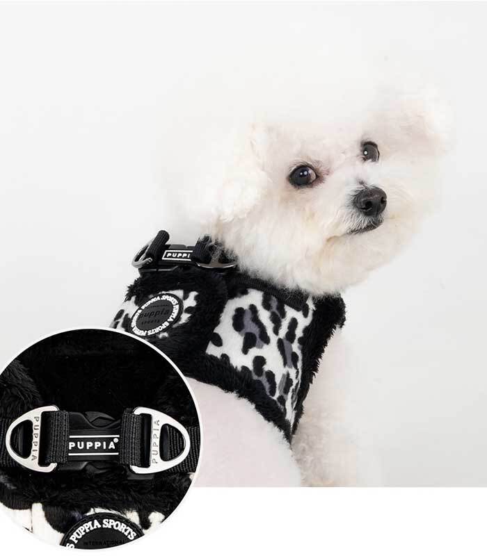 PUPPIA パピア ハーネス 秋冬 フリース ワイルドハーネス プレゼント ギフト 誕生日 S M L XL 小型犬 中型犬 チワワ トイプードル 柴犬 散歩 暖かい 防寒 ベスト型 着せやすい