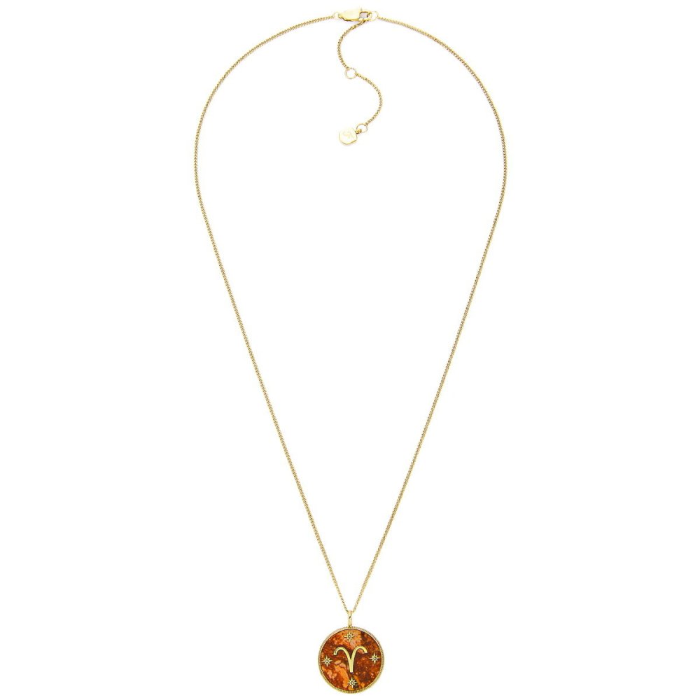 フォッシル FOSSIL Sutton アクセサリー ネックレス ペンダント おひつじ座 レディース JF04838710
