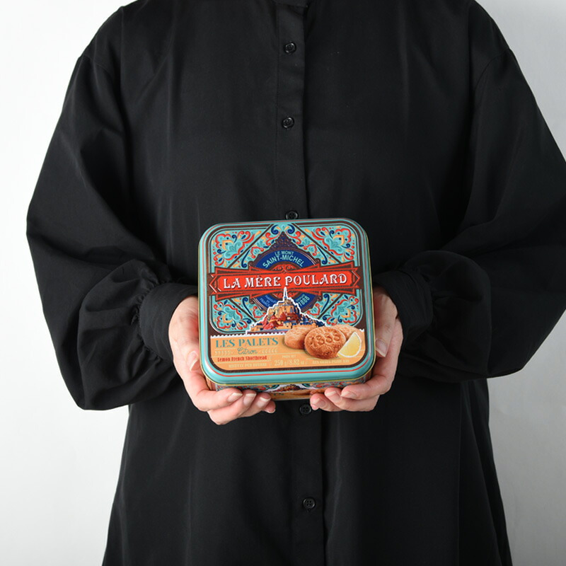La Mere Poulard ラ・メール・プラール ミティック缶 NR-05022 焼菓子スイーツ/クッキー/フランス/個包装/ラメールプラール/発酵バター/おいしい/ギフト プレゼント/缶/