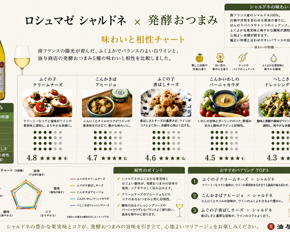 選べる【ワインとおつまみセット】おつまみ5つからお好きな1つ選べます 「ロシュ・マゼ」シャルドネ セット