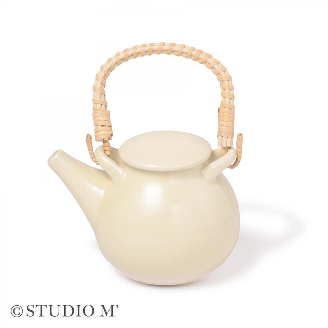 studio m’ スタジオエム なつめ 土瓶＆湯呑《2個》 同色セット[急須 湯呑 セット ペア おしゃれ 土瓶急須 湯呑セット 茶器セット 食器セット かわいい 湯のみ茶碗 ペアセット 2人用 食洗機対応 夫婦 お揃い お祝い 結婚祝い]