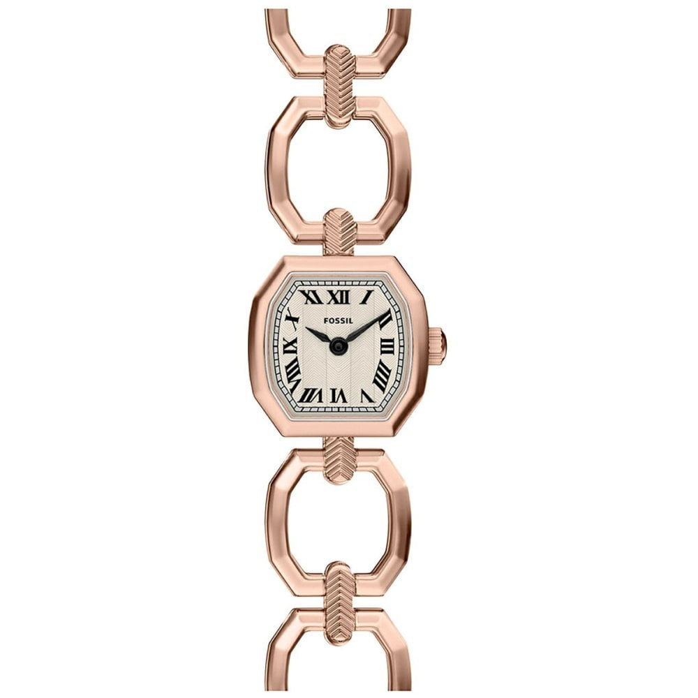 フォッシル FOSSIL 腕時計 レディース HARLOW MINI 二針 ローズゴールドトーン ステンレススチールウォッチ ES5484【2026 新作】