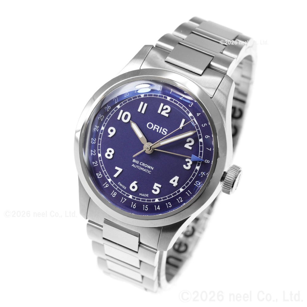 オリス ORIS ビッグクラウン ポインターデイト BIG CROWN 腕時計 メンズ 自動巻き 01 754 7798 4068-07 8 20 06【2025 新作】
