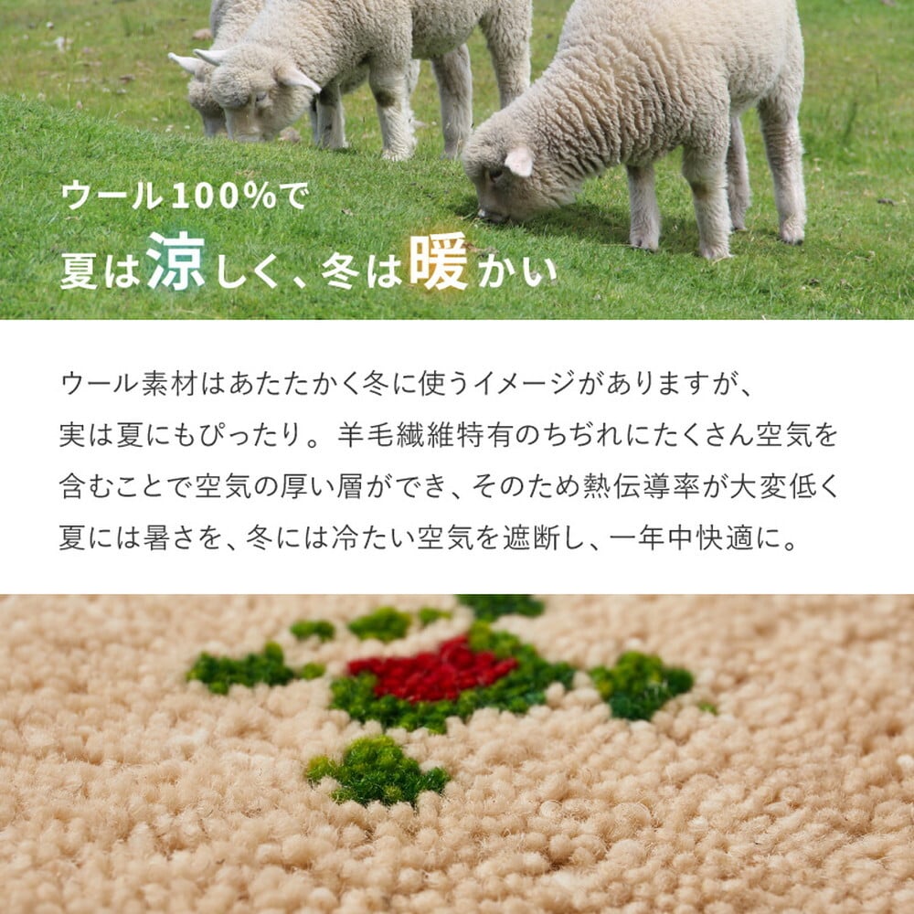 ラグ カーペット ギャッベ 玄関マット ヌメロ 約60×90cm ギャベ GABBEH ウール 羊毛 アクセントマット インテリアマット
