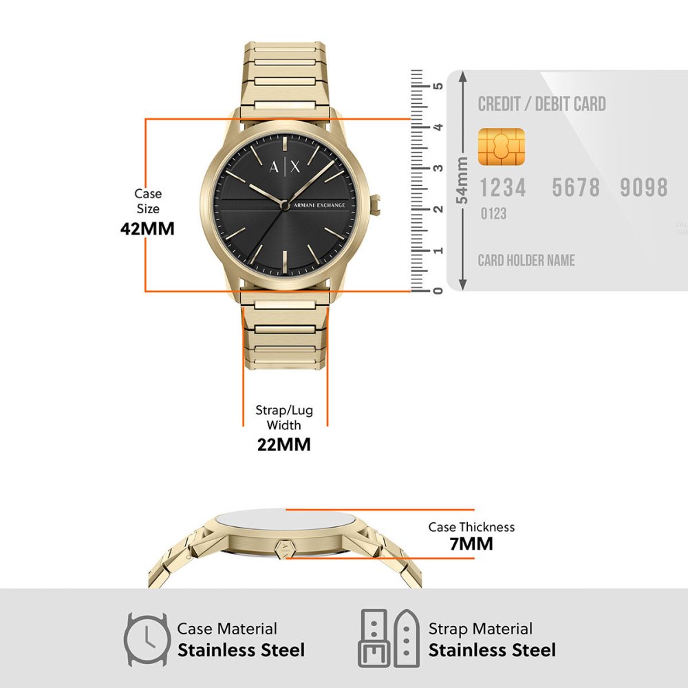 A|X アルマーニ エクスチェンジ ARMANI EXCHANGE 腕時計 メンズ ステンレス AX2650 【2026 新作】