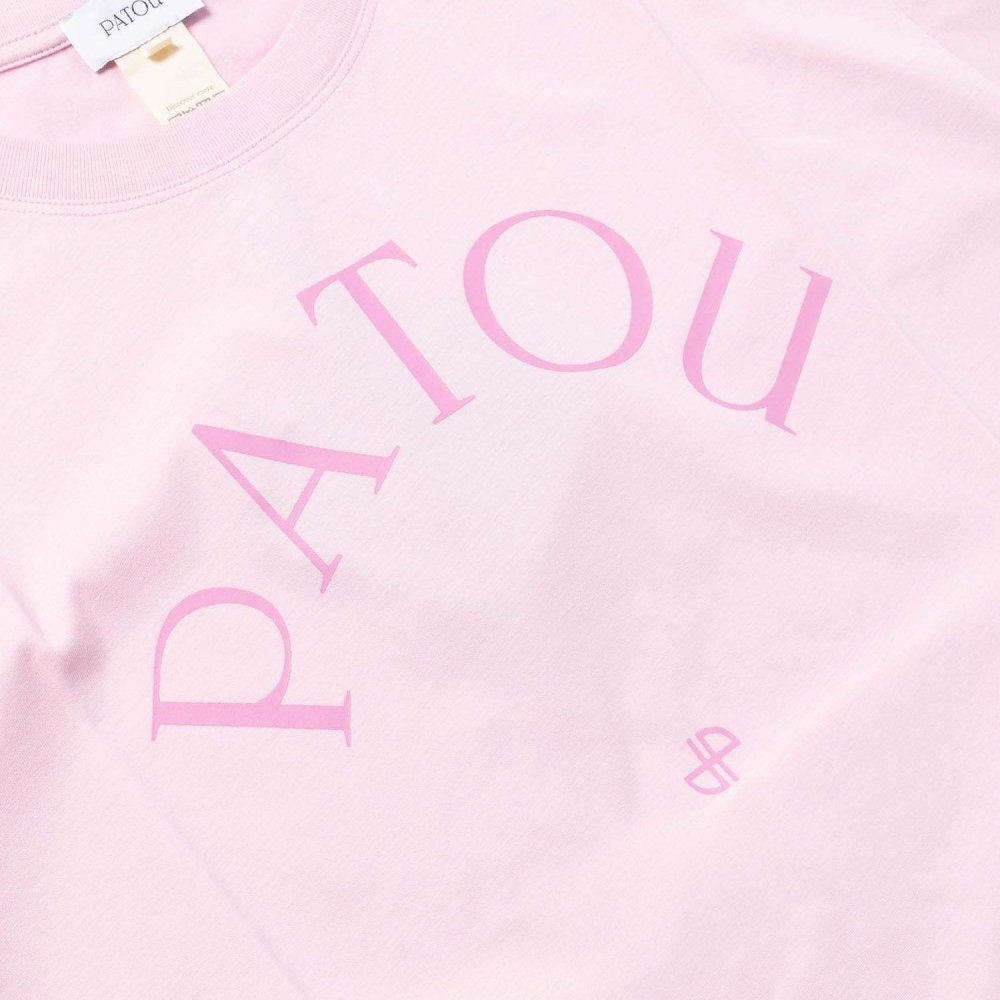 パトゥ PATOU JP TSHIRT オーガニックコットン ロゴ モノグラム Tシャツ JE1369999 半袖 レディース トップス
