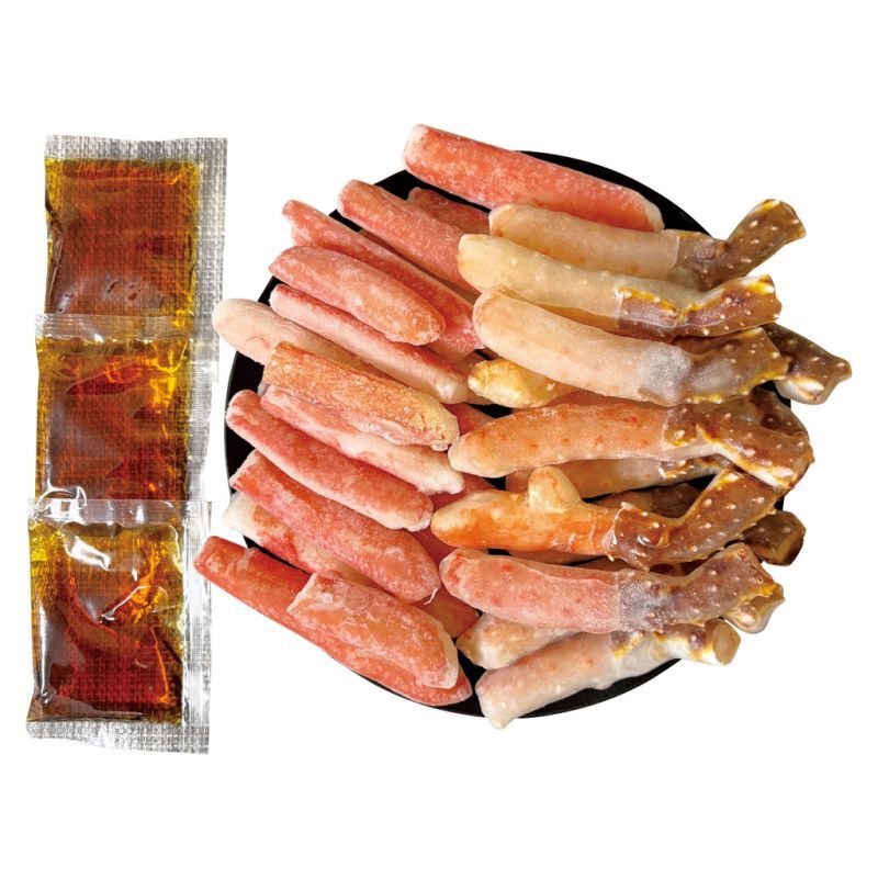 お歳暮・冬ギフト タラバ・ズワイのかにしゃぶ食べくらべ (OKS-1156-2) ※送料無料(北海道・沖縄・離島への配送不可)