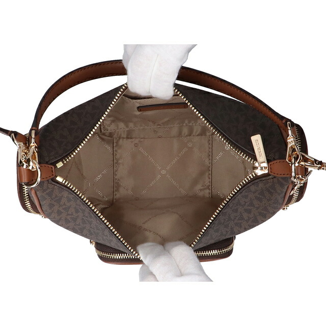 マイケルコース ショルダーバッグ レディース アウトレットブランド MICHAEL KORS メリット 2WAY 35R6G0WC1B-BR BROWN