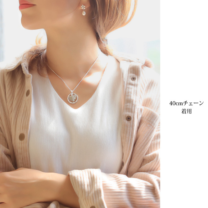 ハワイアンジュエリー シルバー ペンダントトップ 刻印 無料 誕生石入れ可 リング ハート 上品 シンプル シルバー925 ネックレス チェーン別売 ペンダントヘッド 彼女 妻 女性 レディース 誕生日 プレゼント ハロウィン 【品番：SP2680】