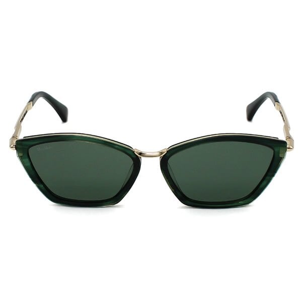 マックスマーラ サングラス MAX MARA MM0162/S 96N 54 サングラス グローバルフィット MM0162-96N-54 グリーン ユニセックス