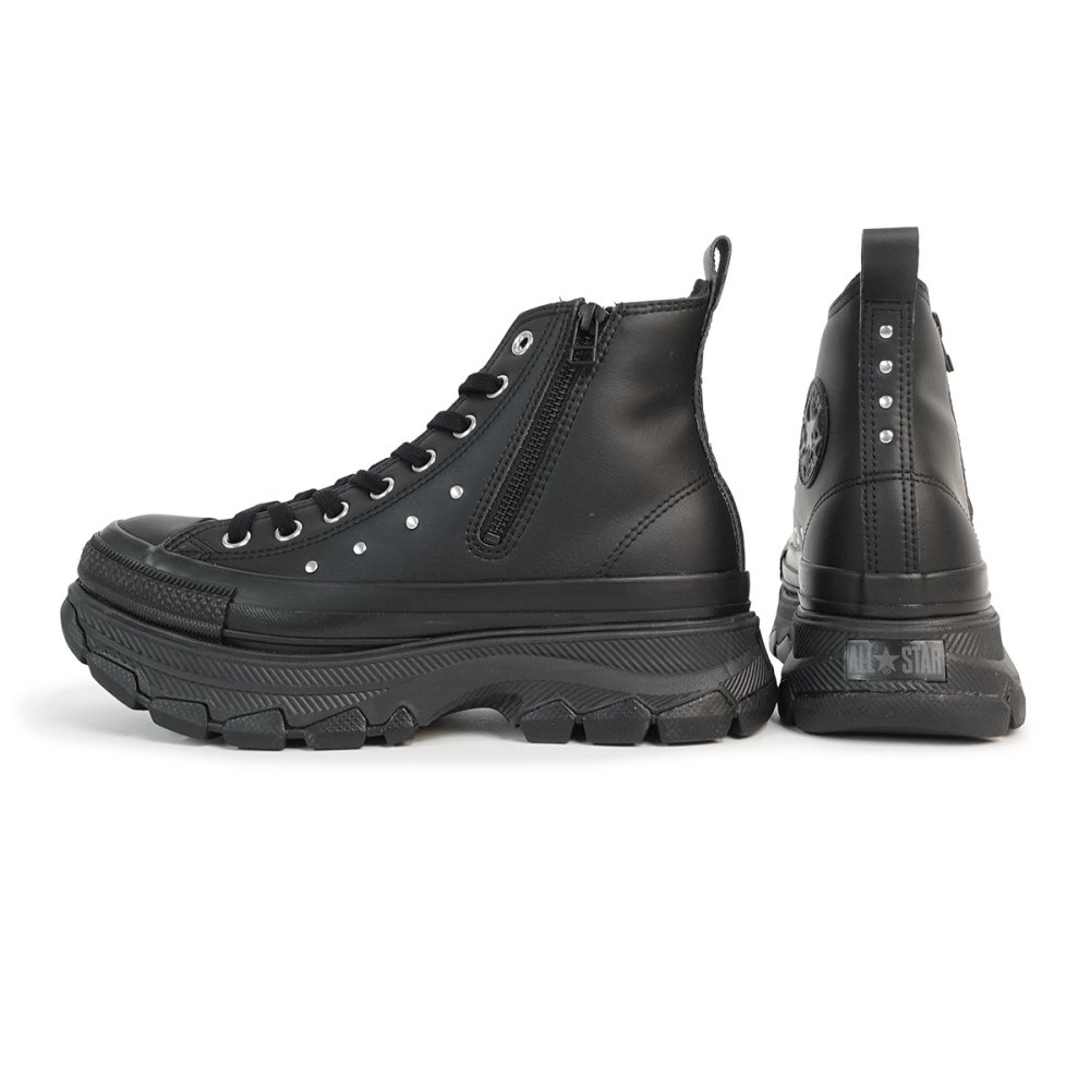 コンバース CONVERSE スニーカー シューズ 厚底 ハイカット メンズ レディース オールスター レックウエーブ SY SA Z HI クロムブラック ALL STAR TREKWAVE