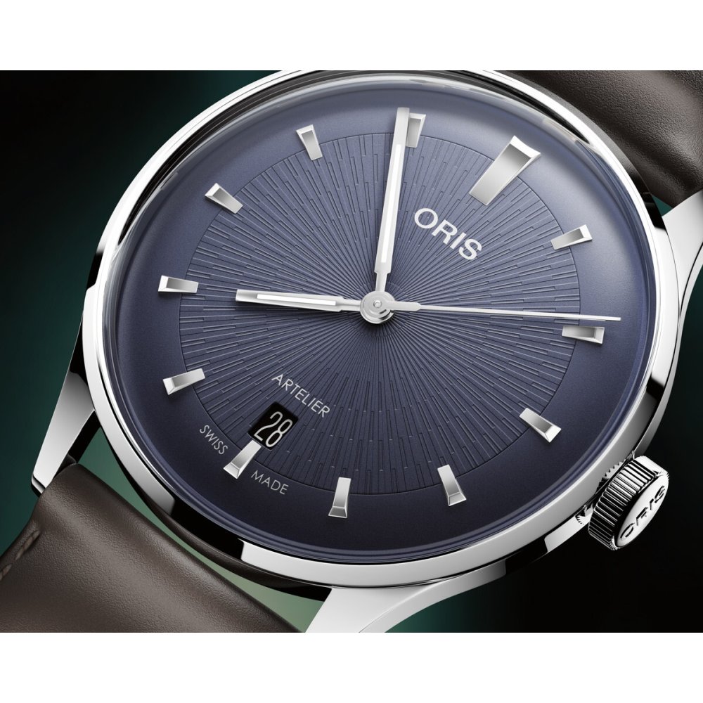 オリス ORIS アートリエ デイト ARTELIER DATE 腕時計 メンズ 自動巻き 01 733 7810 4055-07 6 20 17FC