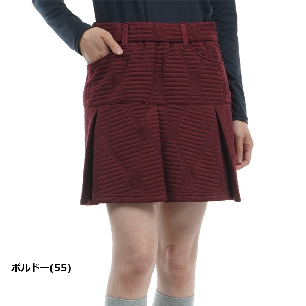 トミーヒルフィガー ゴルフ レディース スケルトンフラッグ キルトジャガード フレアスカート TOMMY HILFIGER THLA483 秋冬モデル お誕生日祝い お祝い 記念品 30代 40代 50代 60代 母の日 お母さん 還暦祝い 敬老の日 彼女 人気プレゼント プレゼント