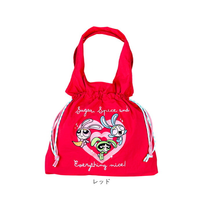 パワーパフガールズ トートバッグ 通販 トート バッグ うさみみ FLAPPER カジュアル The Powerpuff Girls グッズ パワパフグッズ トートバック A4サイズ 通勤 通学 おしゃれ 可愛い キャラクター ギフト 贈り物