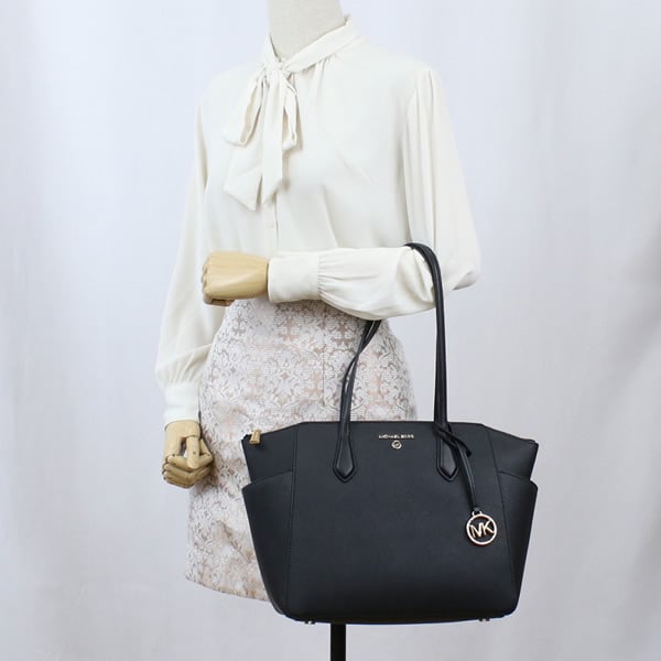 マイケルコース MICHAEL KORS トートバッグ 30S2G6AT2L 001 MARILYN ブラック BLACK