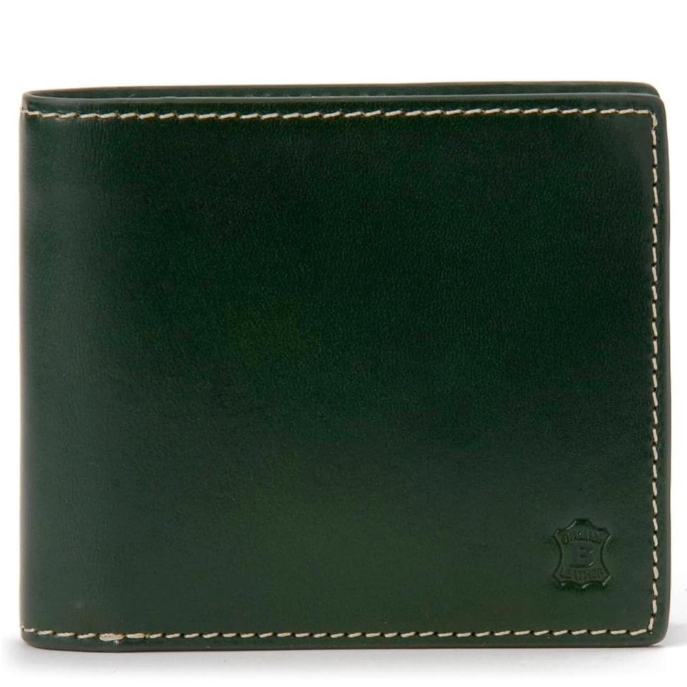 ベリーズヨーク　BELLIES YORK　二つ折り財布　BYTM1879GR　グリーン　緑色　ベジタブルタンニン　イタリアンレザー　牛革　”エイジングを楽しむ革小物”