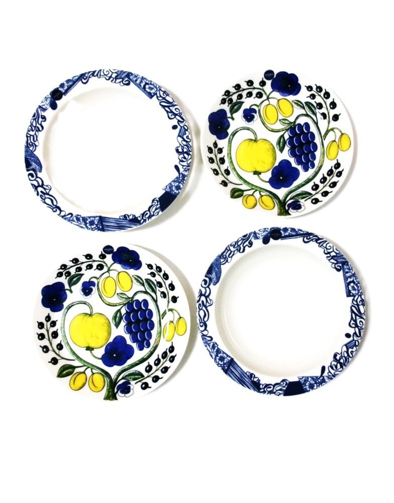北欧ブランド食器セット　アラビアARABIAパラティッシparatiisi、ピエンナル piennar  ディーププレート、フラットプレートペア【食器セット　贈答　プレゼント　お祝い　花柄】【御結婚御祝・内祝・新築御祝・還暦御祝・御礼・寿・ギフト包装可能】