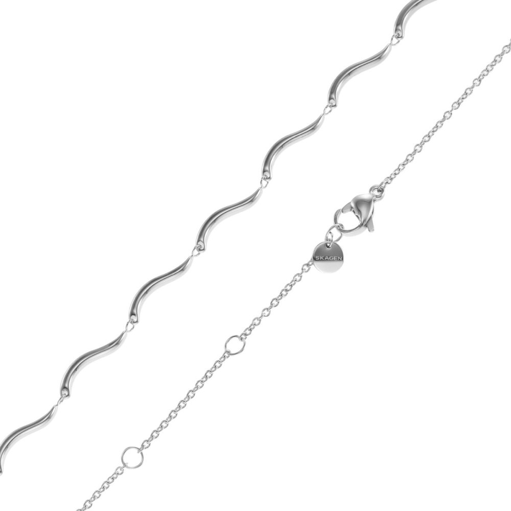 スカーゲン SKAGEN Essential Waves アクセサリー ネックレス シルバートーン レディース SKJ1795040