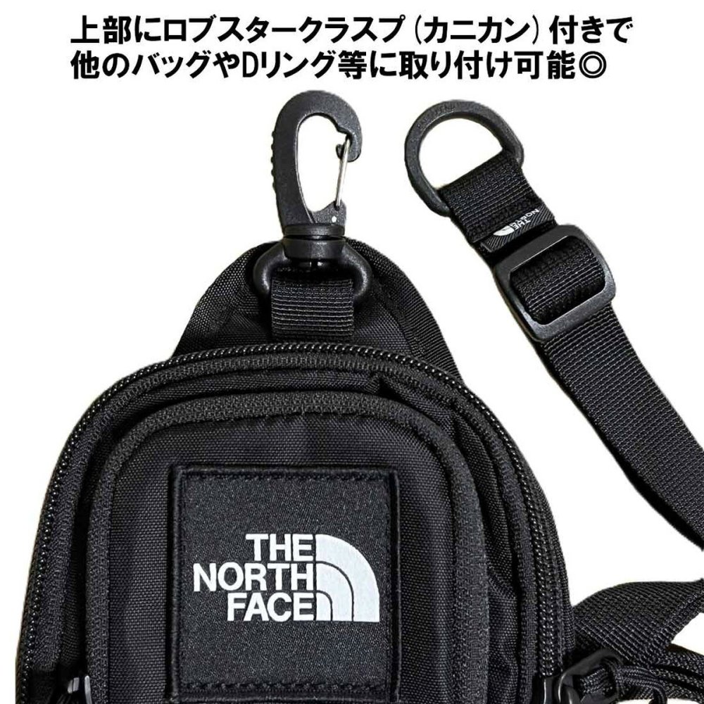 ノースフェイス THE NORTH FACE ショルダーバッグ ホット ショット クロスボディ コンパクト ポーチ 小物収納 スマホ ポケット カバン NF0A8JCG JK3 メンズ ブラック