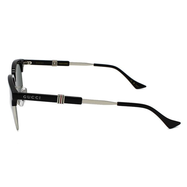 GUCCI サングラス グッチ GG1499SK-004 サングラス アジアンフィット シルバー グリーン メンズ レディース ユニセックス