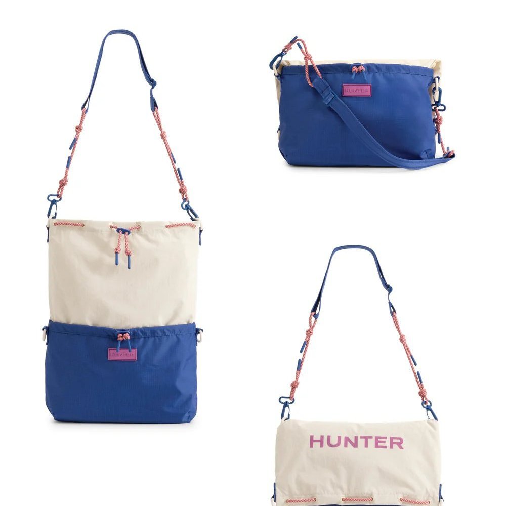 ハンター ショルダーバッグ トートバッグ HUNTER トラベル マルチファンクション サコッシュ 軽量 撥水 旅行 2WAY UBX7124NRS