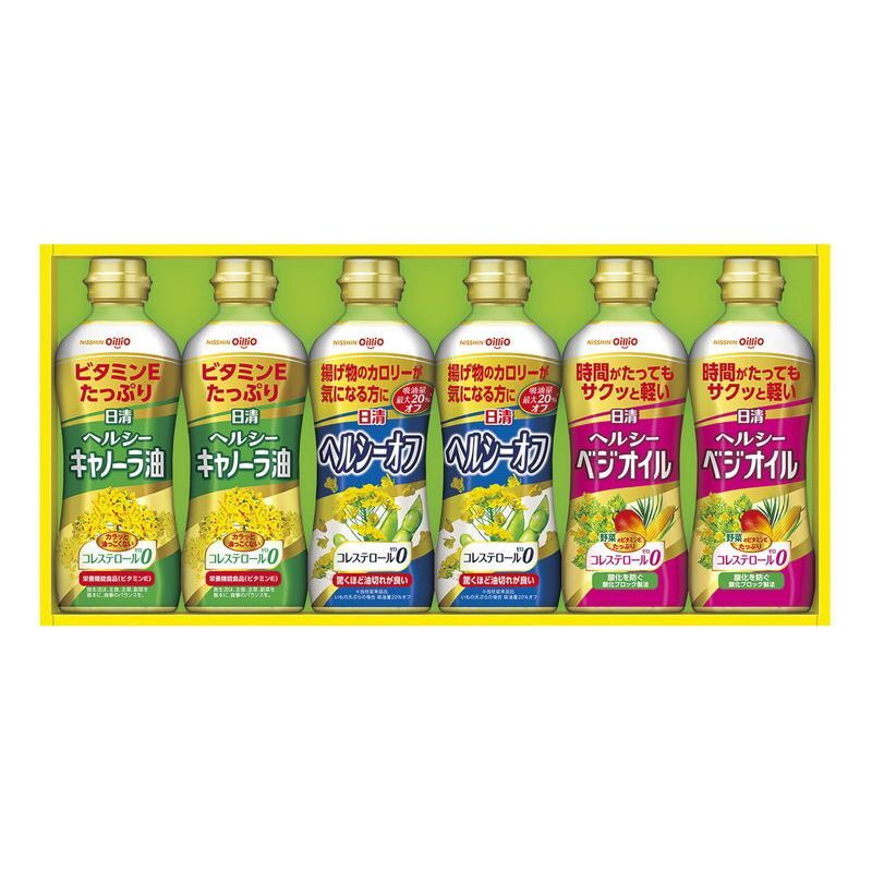 【ギフト対応無料】お歳暮・冬ギフト 日清オイリオ ヘルシーオイルギフト (OP-30) ※送料無料(北海道・沖縄は除く)