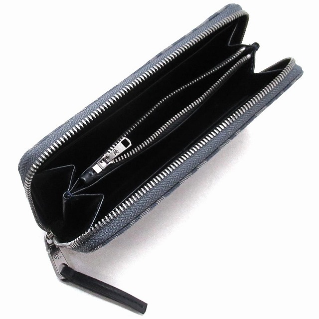 Calvin Klein カルバンクライン アウトレット サイフ オールオーバー モノグラム ロング ジップ ウォレット 長財布 4F1187G400