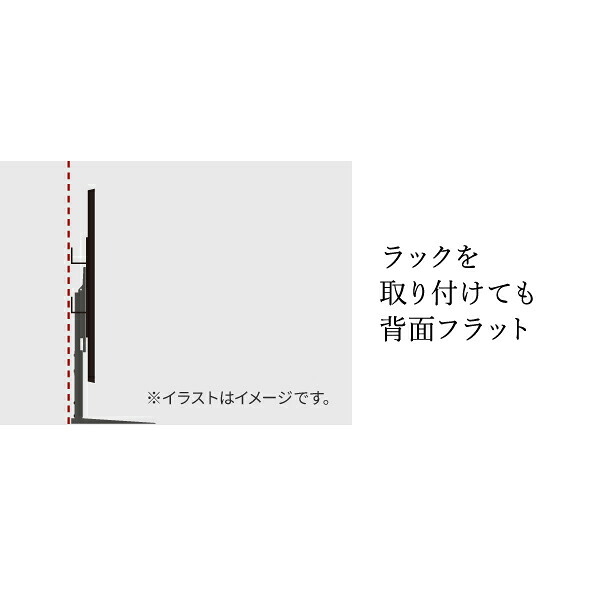 WALL Vシリーズ/PRO/A2/テレビ台用スタンド対応 マルチデバイスホルダー ハードディスクホルダー 背面収納 HDD モデム ルーター 追加オプション 部品 パーツ スチール製 WALLオプション SEVENSTAND セブンスタンド ウォール