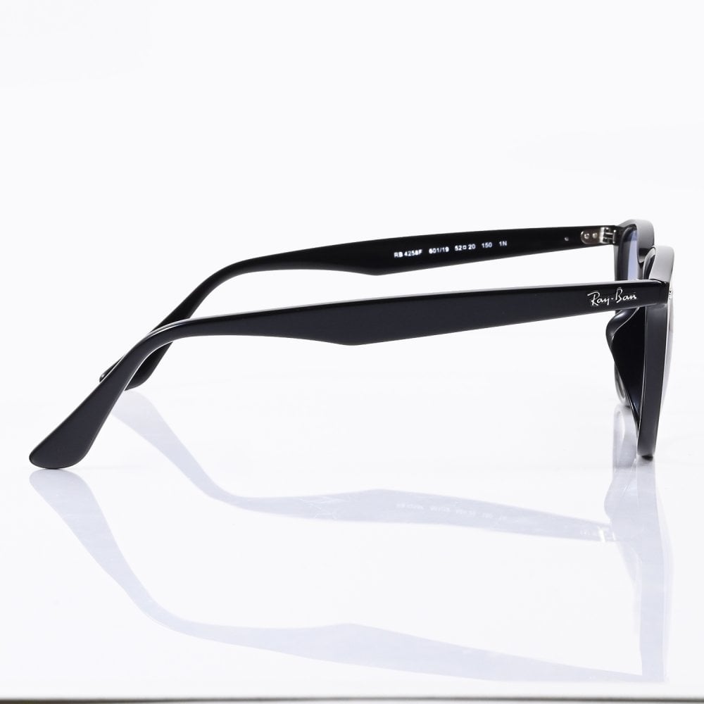 レイバン Ray-Ban サングラス 52サイズ ローブリッジフィット アジアンフィット ウェリントン スクエア型 男女兼用 メンズ レディース ライトブルー RB4258F 601 19 52 20 150 1N 【スペシャルラッピング660円(別売り)】送別会 誕生日 お中元 結婚祝い 結婚式 高級 父の日 母の日 ホワイトデー