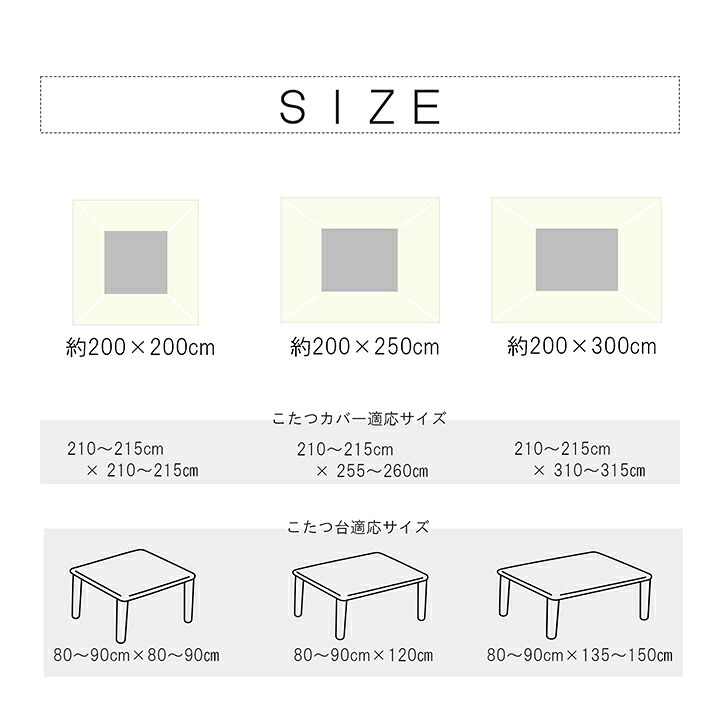 こたつ布団 ヌード 長方形 日本製 無地 約200×300cm 無地の日本製こたつ布団 ポリエステル こたつ掛布団 こたつふとん コタツ掛け布団 コタツ掛布団 こたつ用品 冬用 冬物 寝具 寝室用品 インテリア 手洗い 保温 弾力 綿 ベージュ