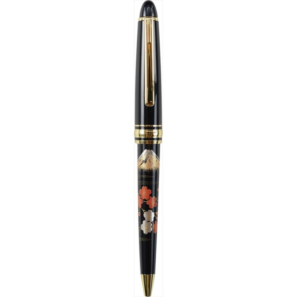 高級蒔絵ボールペン 富士 木箱入 文具 筆記具 文房具 ペン ステーショナリー【北海道・沖縄県・離島 配送不可】