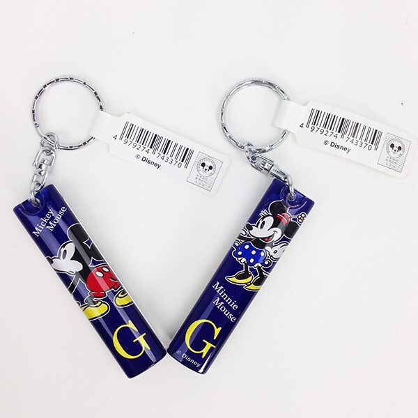 ディズニー ミッキー＆ミニー イニシャルキーホルダー G グッズ  (MCOR)