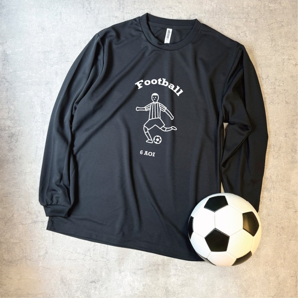 【名入れ】部活ドライ長袖Tシャツ　選べる絵柄 UVカット・吸汗速乾・スポーツ生地　スポーツ チーム クラブ 名入れ 誕生日 父の日 母の日 出産祝い 結婚祝い 敬老の日  還暦 バレンタインデー 名前入り 家族 夫婦 親子 カップル ファミリーデザイン お揃い ペアtシャツ ペアルック tシャツ キッズ 親子コーデ リンクコーデ マタニティフォト 結婚記念 プレゼント ギフト ペアギフト