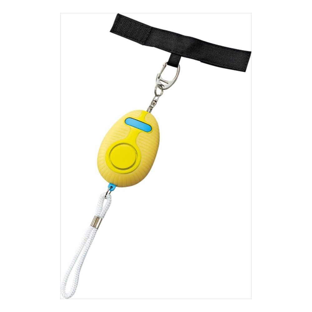 ミオマモルちゃんNeo 防犯ブザー イエロー 防犯対策 防滴 ブザー 通学 通勤 防犯【北海道・沖縄県・離島 配送不可】