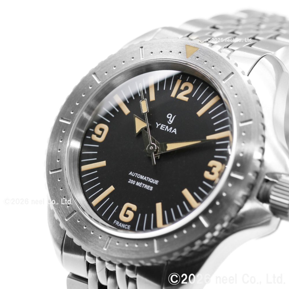 イエマ YEMA ダイバー Diver 腕時計 ダイバーズウォッチ メンズ 自動巻き YDIV25-AMS