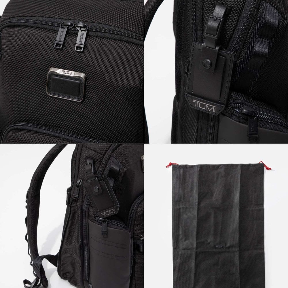 トゥミ TUMI ALPHA BRAVO アルファ ブラボー Navigation Backpack ナヴィゲーション バックパック 0232793D 142479 0232793DGMT 159082 リュックサック メンズ バッグ ブラック 防水加工 ラップトップ収納 PCポケット 収納力 大容量 通勤 ビジネス