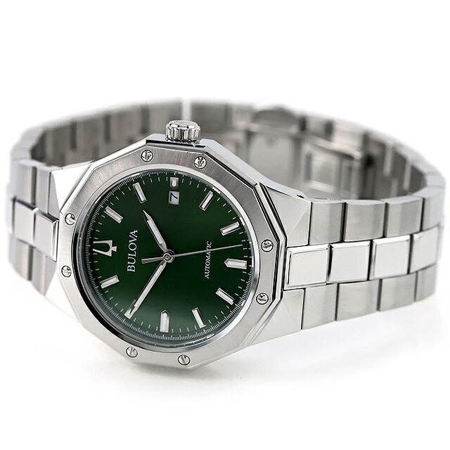 アウトレット ブローバ クラシック 自動巻き 腕時計 ブランド メンズ BULOVA 96B464 アナログ グリーン