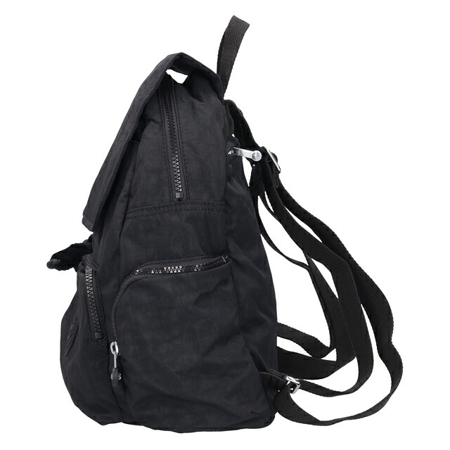 キプリング リュック レディース ブランド Kipling シティジップ S バックパック リュックサック スクールバッグ  KI3523-P39 Black Noir