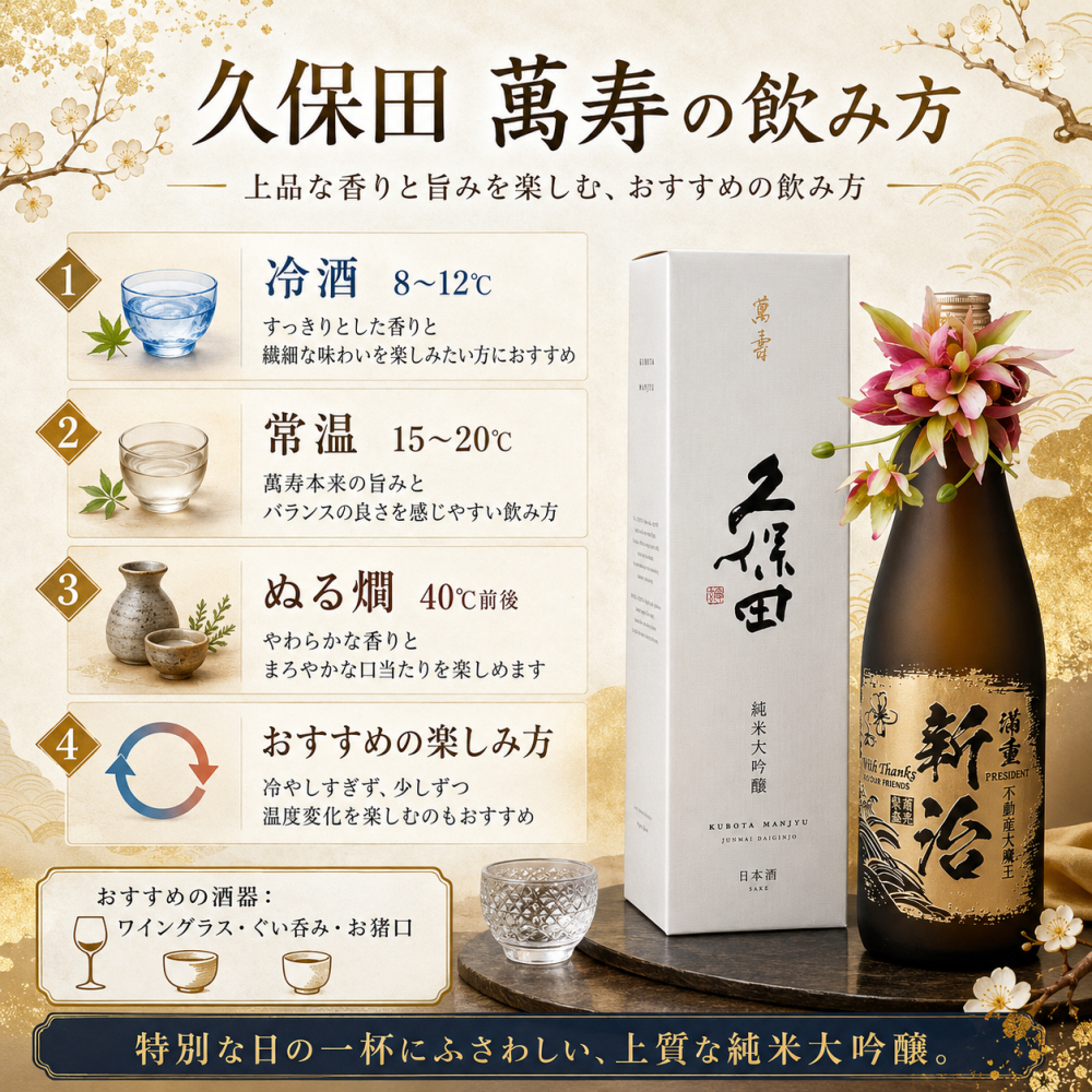 敬老の日 名入れ SXX 酒 日本酒  純米大吟醸 久保田 萬寿 720ml コサージュ付 / プレゼント ギフト 退職 記念 誕生日 還暦 古希 傘寿 米寿 緑寿 早寿 長寿 祝い