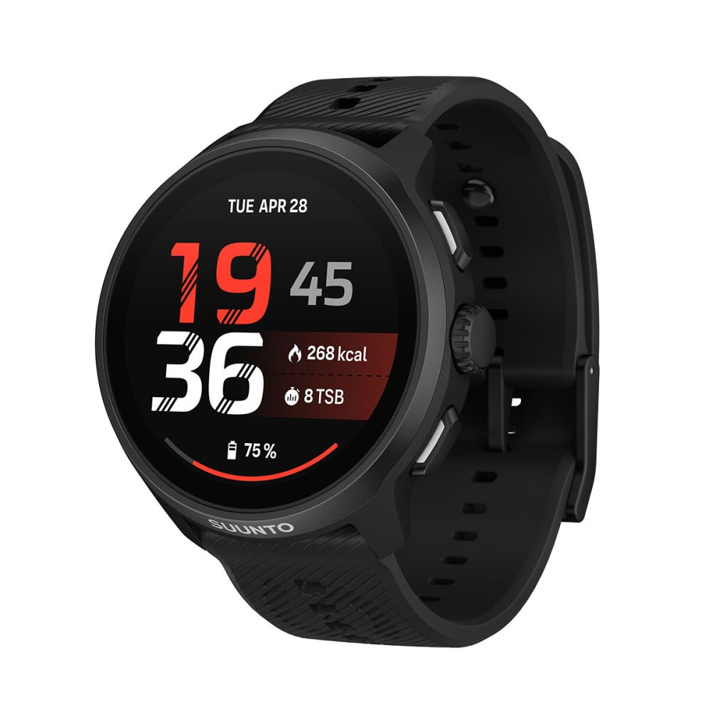 【選べるノベルティー付き】スント SUUNTO RUN 2 ALL BLACK ラン ２ オールブラック 64GB SS051639000 シリコンバンド スマートウォッチ 腕時計 メンズ レディース【2026 新作】