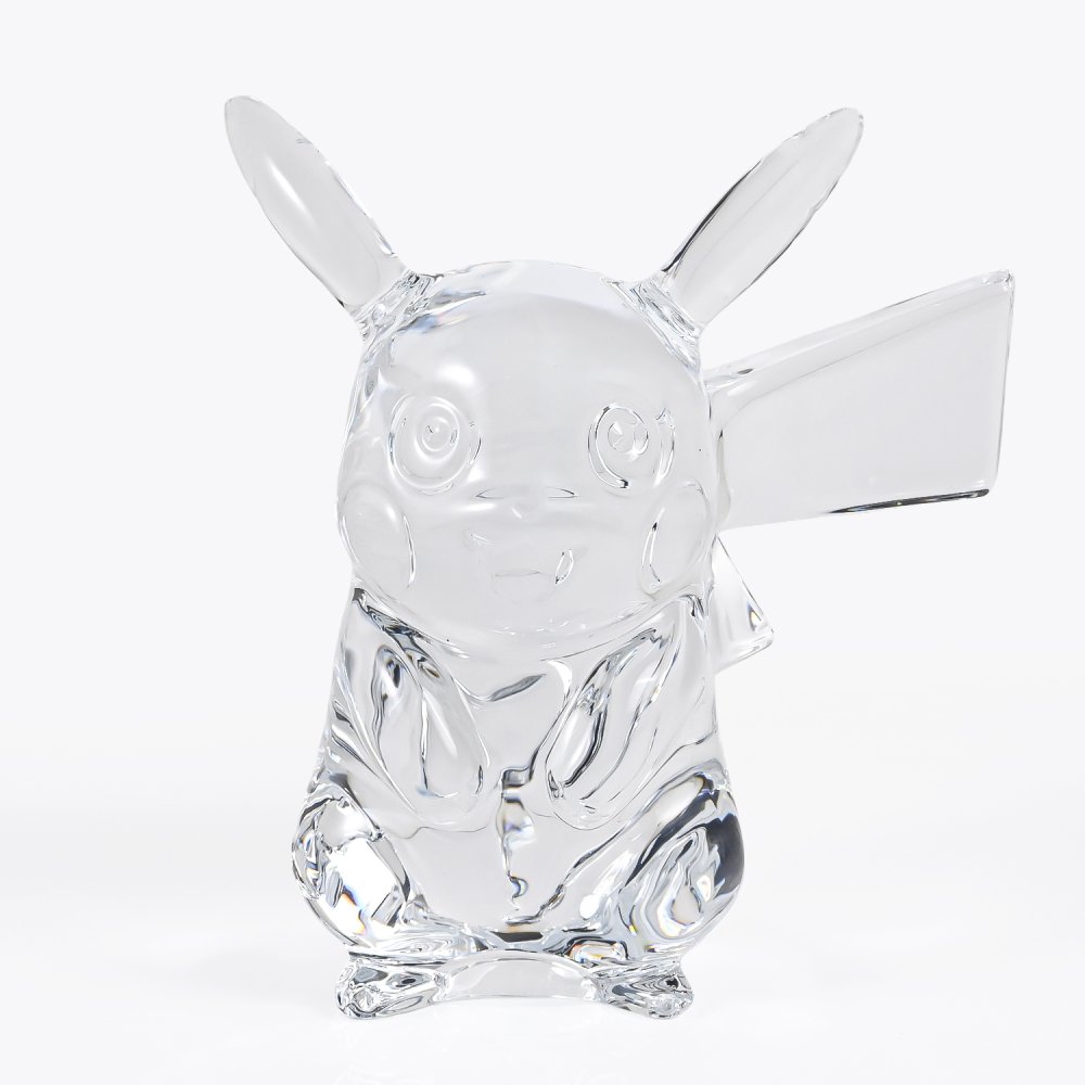 バカラ Baccarat クリスタル フィギュア ポケモン ピカチュウ ポケットモンスター クリア 2814798 インテリア オブジェ 置物【スペシャルラッピング660円(別売り)】 送別会 誕生日 お中元 還暦祝い 結婚祝い 結婚式 高級 父の日 母の日 成人祝い ホワイトデー