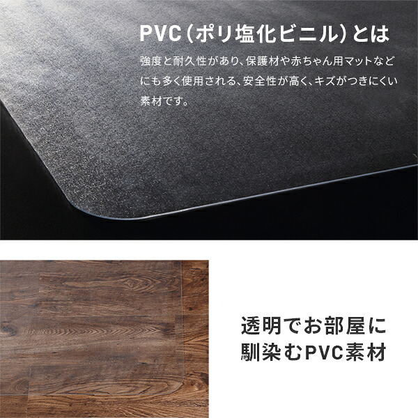WALL V2 CASTER/V5/A2対応キャスターモデル用床保護マット スクエアタイプ(Lサイズ) テレビ台 テレビスタンド 部品 パーツ フローリング 床保護パネル 床 シート 傷防止 キズ防止 汚れ防止 保護 WALLオプション 追加オプション 新生活