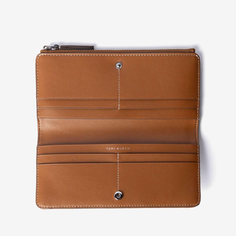トリーバーチ TORY BURCH Basketweave Small Slim Envelope Wallet バスケットウィーブ スモール スリム エンベロープ ウォレット 175894 長財布 レディース 財布 小物