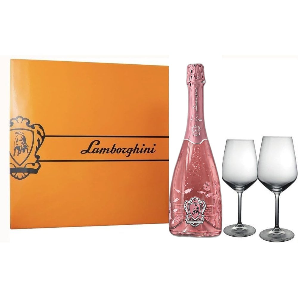 Lamborghini ROSE ギフトボックス グラスセット