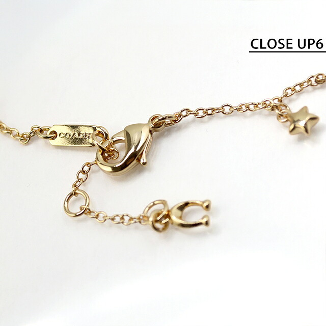 コーチ ブレスレット レディース ブランド COACH チャーミング チャーム シグネチャー チェーン 557551GLD710 ゴールド アクセサリー