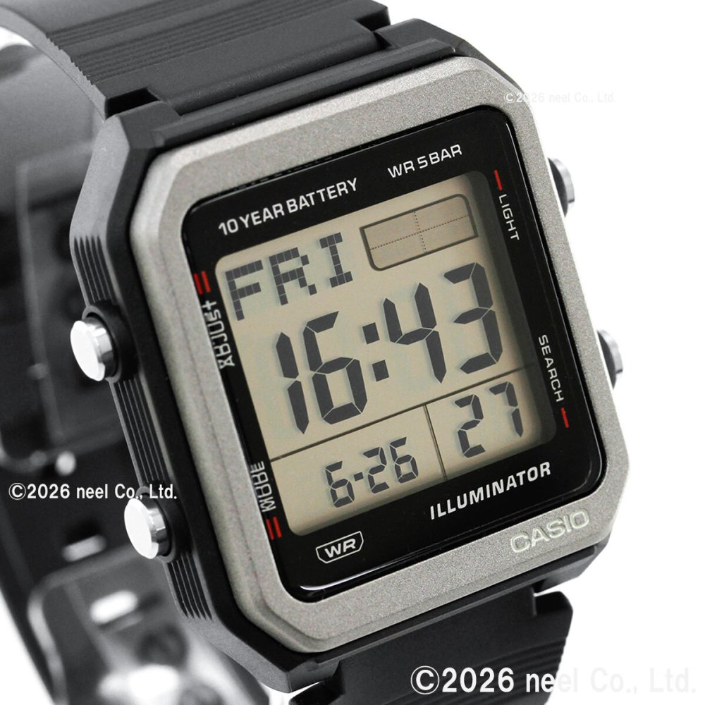 カシオ コレクション CASIO Collection デジタル 腕時計 W-221H-1AJF【2026 新作】