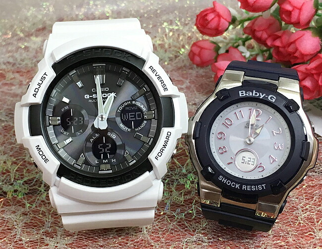 恋人たちのGショック ペアウオッチ  G-SHOCK BABY-G  ペア腕時計 カシオ 2本セット  アナデジ GAW-100B-7AJF BGA-1100-2BJF プレゼント    ソーラー電波   プレゼント 誕生日 御祝い 銀婚式 結婚記念日 婚約 人気  婚約　夫婦 高級　クリスマス プレゼント おすすめ