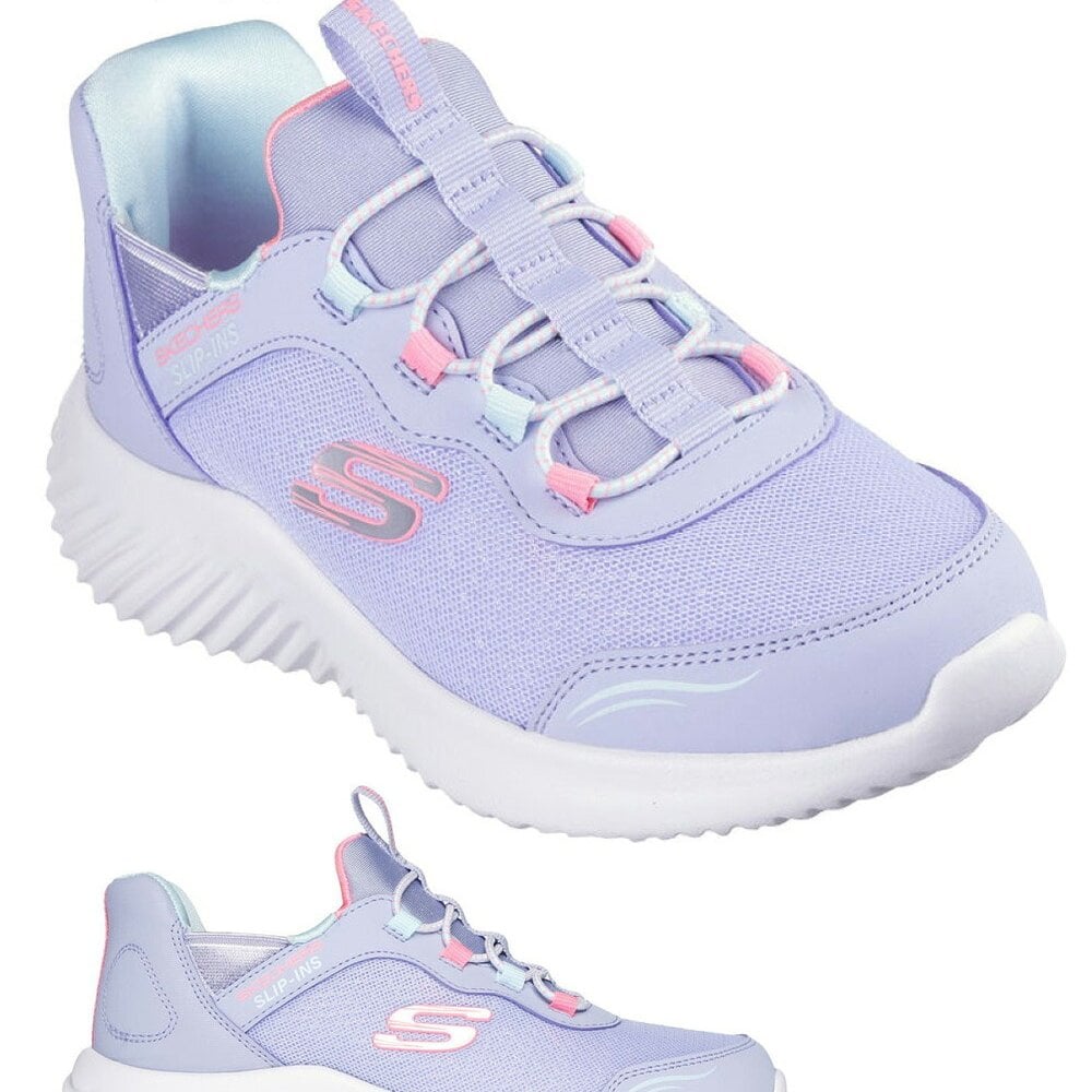 スケッチャーズ スリップインズ キッズ ジュニア スニーカー 男の子 女の子 運動靴 黒 ハンズフリー SKECHERS Slip-ins BOUNDER バウンダー ノーマル幅 403822N 403822L 303585N 303585L